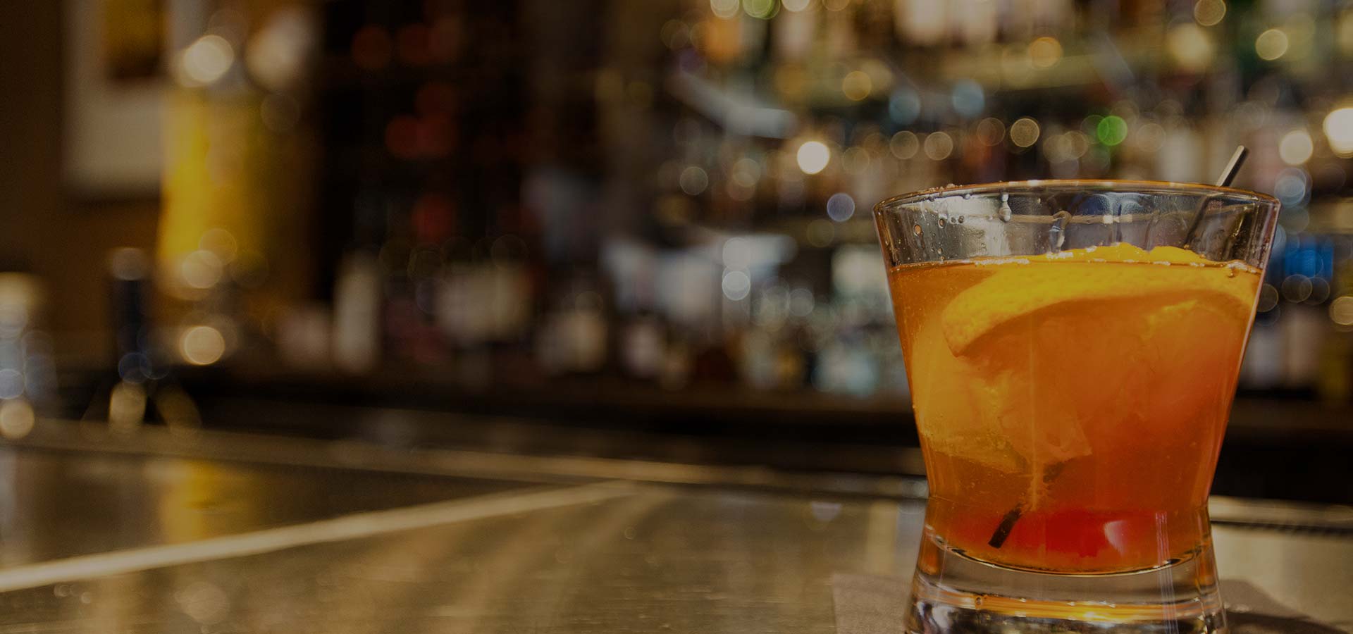 Craft cocktails at Ely's bar